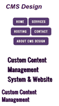 Mobile Screenshot of cmsdesignofwisconsin.com